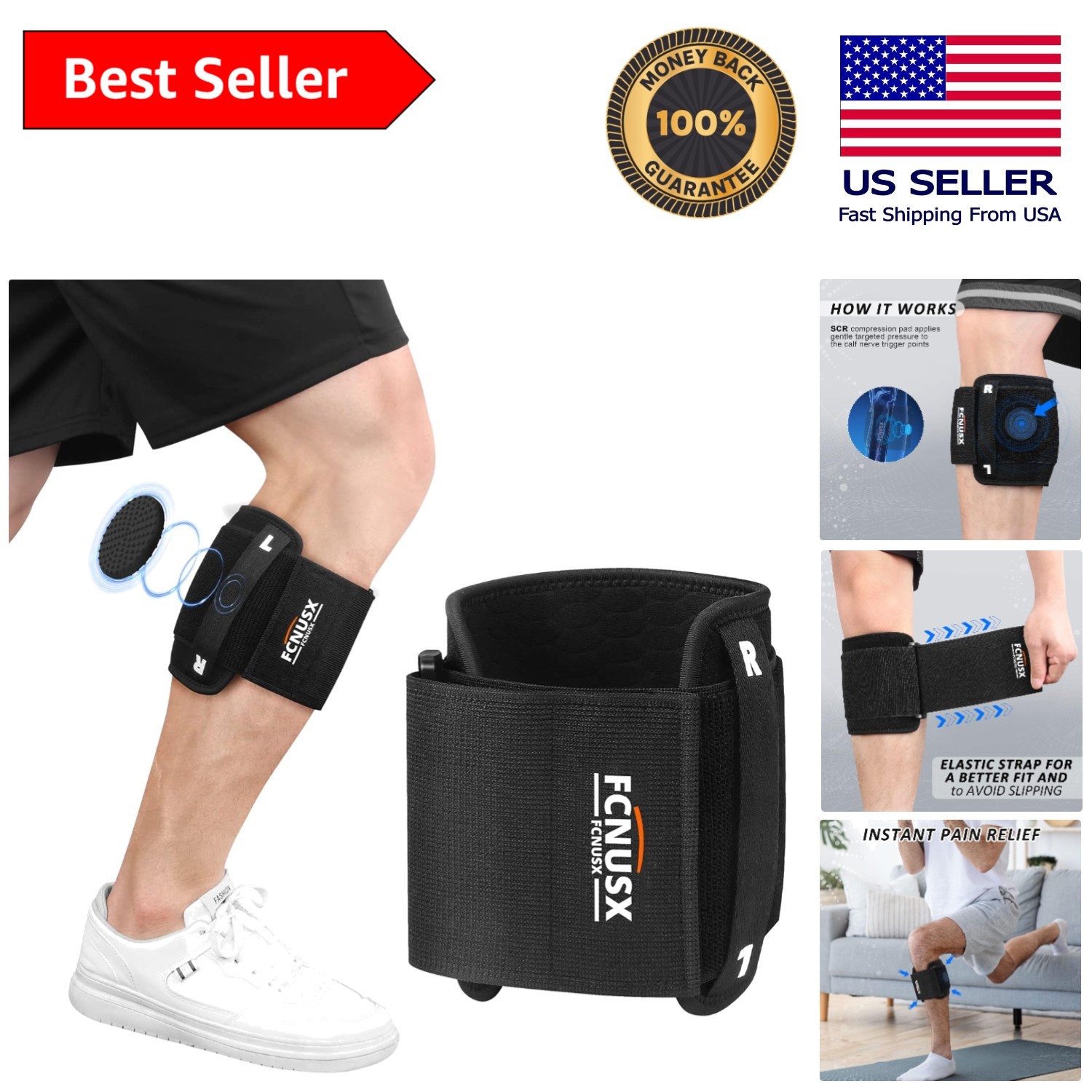 Gentle Compression Sciatica Brace – Effective Pain Relief for Legs & Lower Back