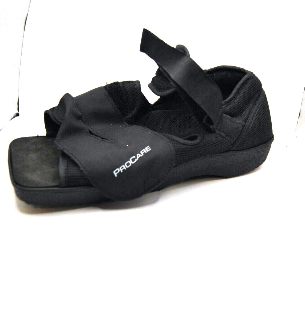 Adult Right or Left Foot Brace by Procare Size 10 Black in Color