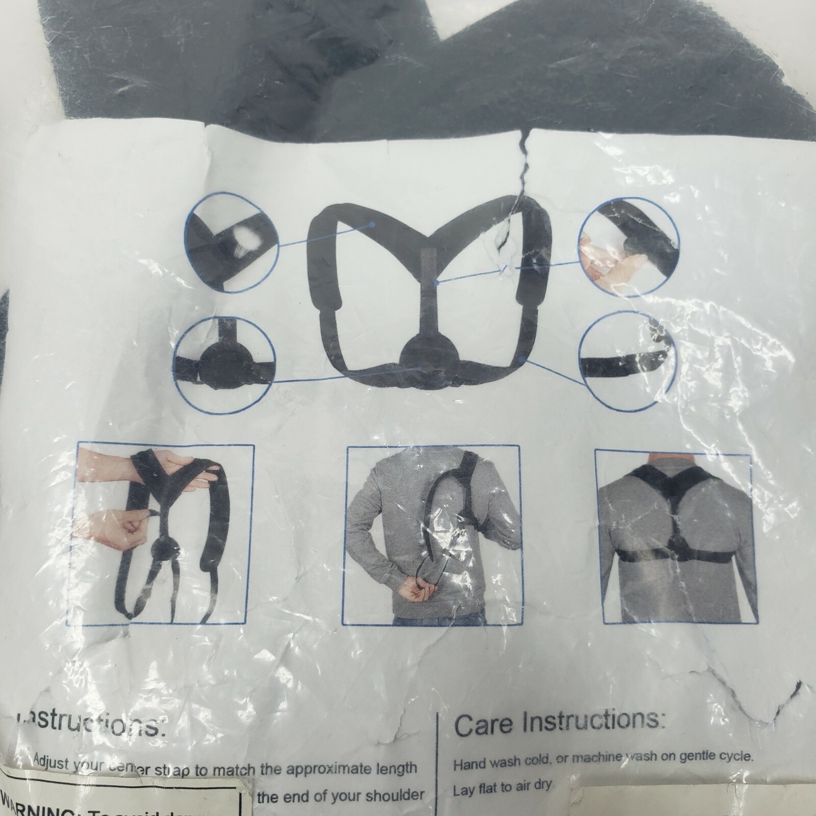 New Perfect Back Shoulder Posture Corrector Spine Support Belt Correction Brace