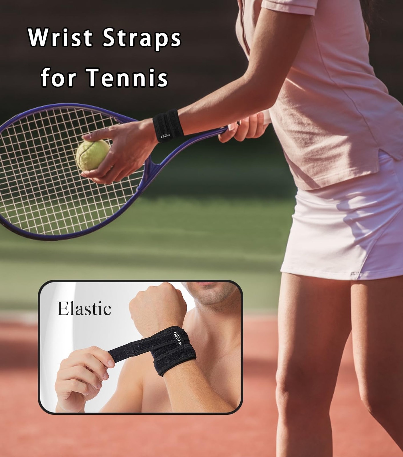2pcs TFCC Wrist Brace, Adjustable Wrist Support for Tendonitis, Pain Relief, …