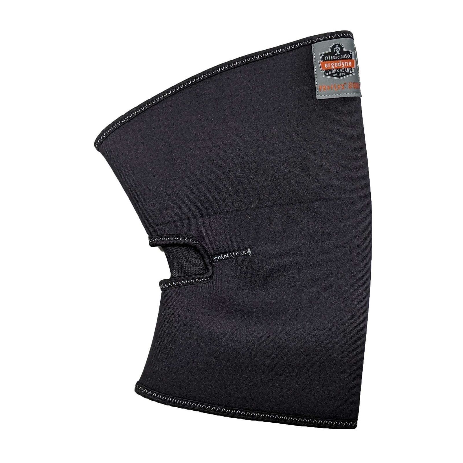 Ergodyne ProFlex 600 Single Layer Neoprene Knee Sleeve, Black, Small – 2 Each