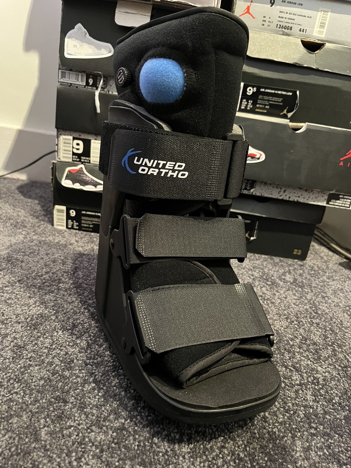 United Ortho SHORT Cam Foot Leg Ankle Walker Fracture Boot Brace, EXTRA SMALL