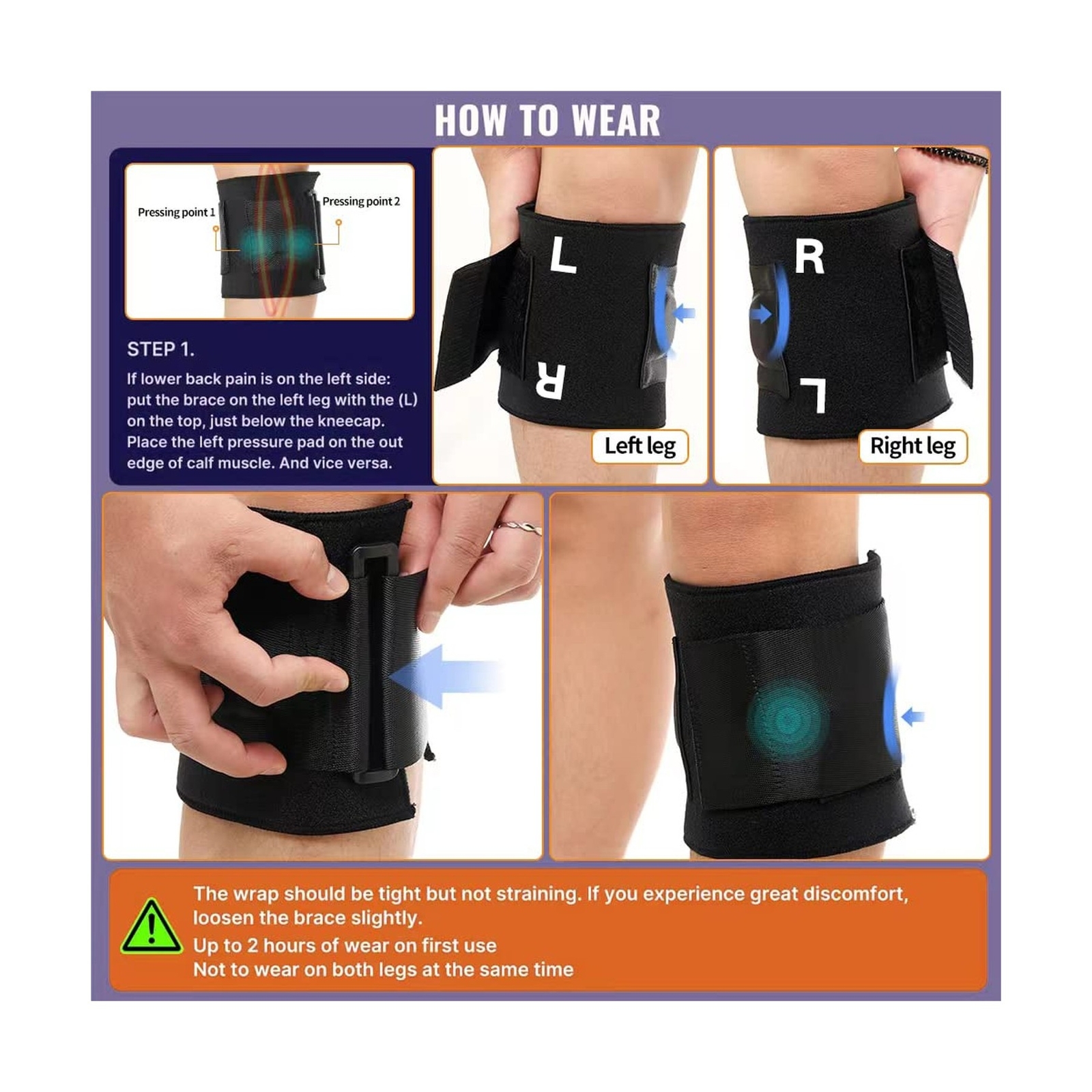 2023 Upgraded Sciatica Pain Relief Brace, Active Plus Sciatica Pain Relief Br…
