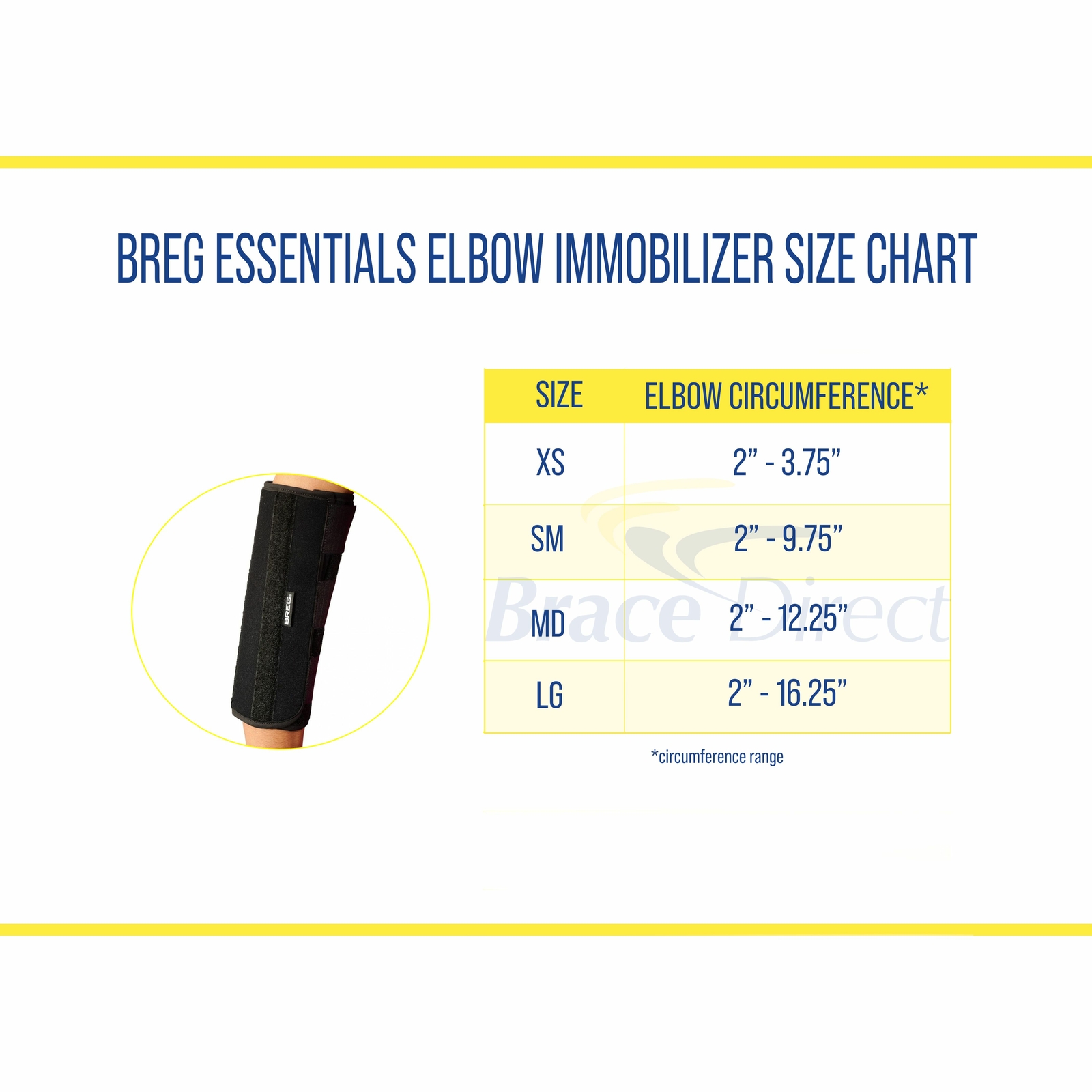 Breg Essentials Elbow Immobilizer