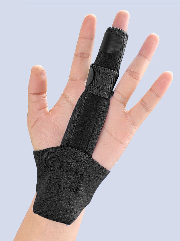 2PCS Finger Trigger Splint Corrector Adjustable Finger Brace Protector Support