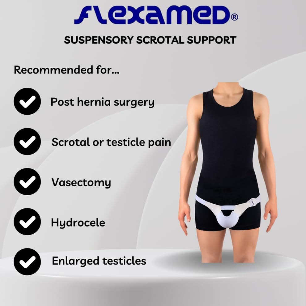 FlexaMed Suspensory Scrotal Support XXX-Large