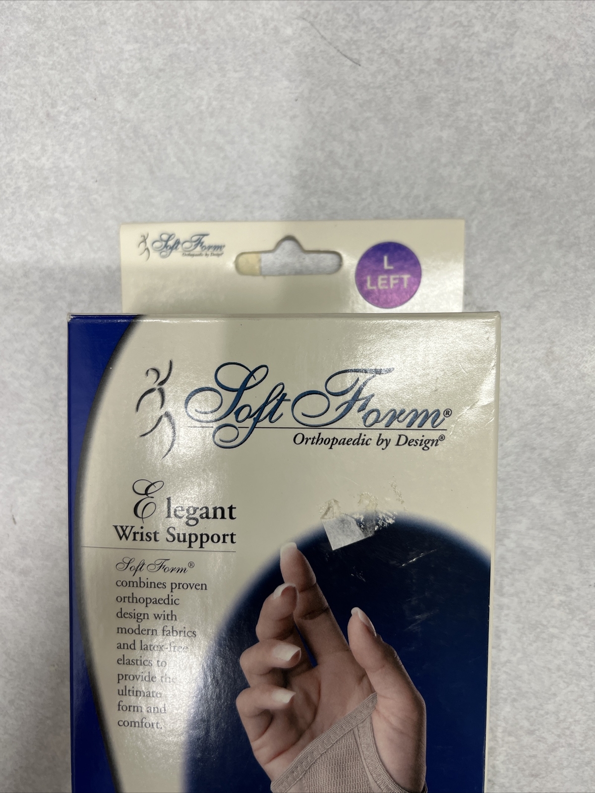 FLA Soft Form Elegant Wrist Support Beige Left Large