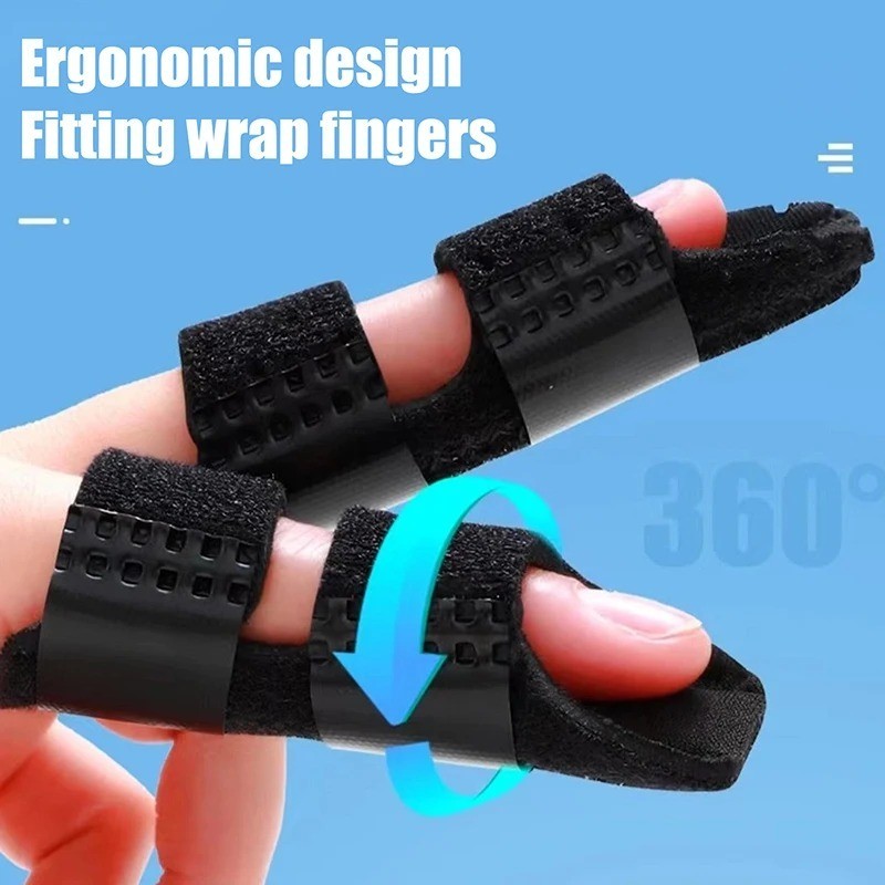 Adjustable Trigger Finger Splint Straightener Corrector Brace Support Protector