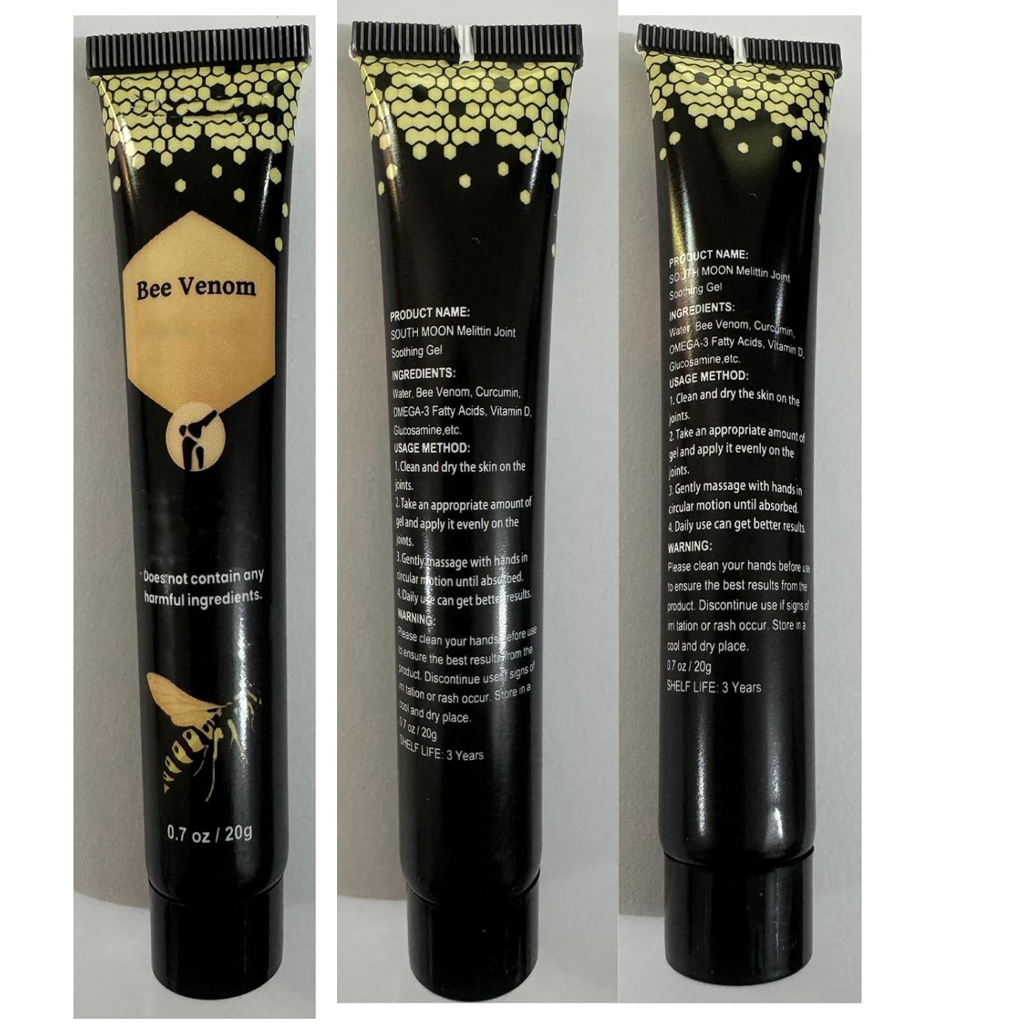 3PCS New Zealand Bee Venom Skin Treatment Cream, 2024 New Bee Venom Treatment