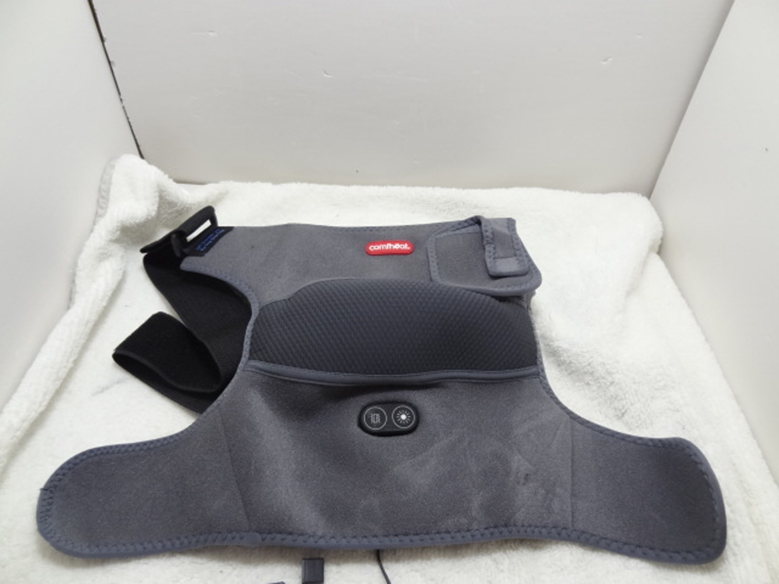 Heated Shoulder Support Brace USB Electric Adjustable Pad Wrap Pain Relief
