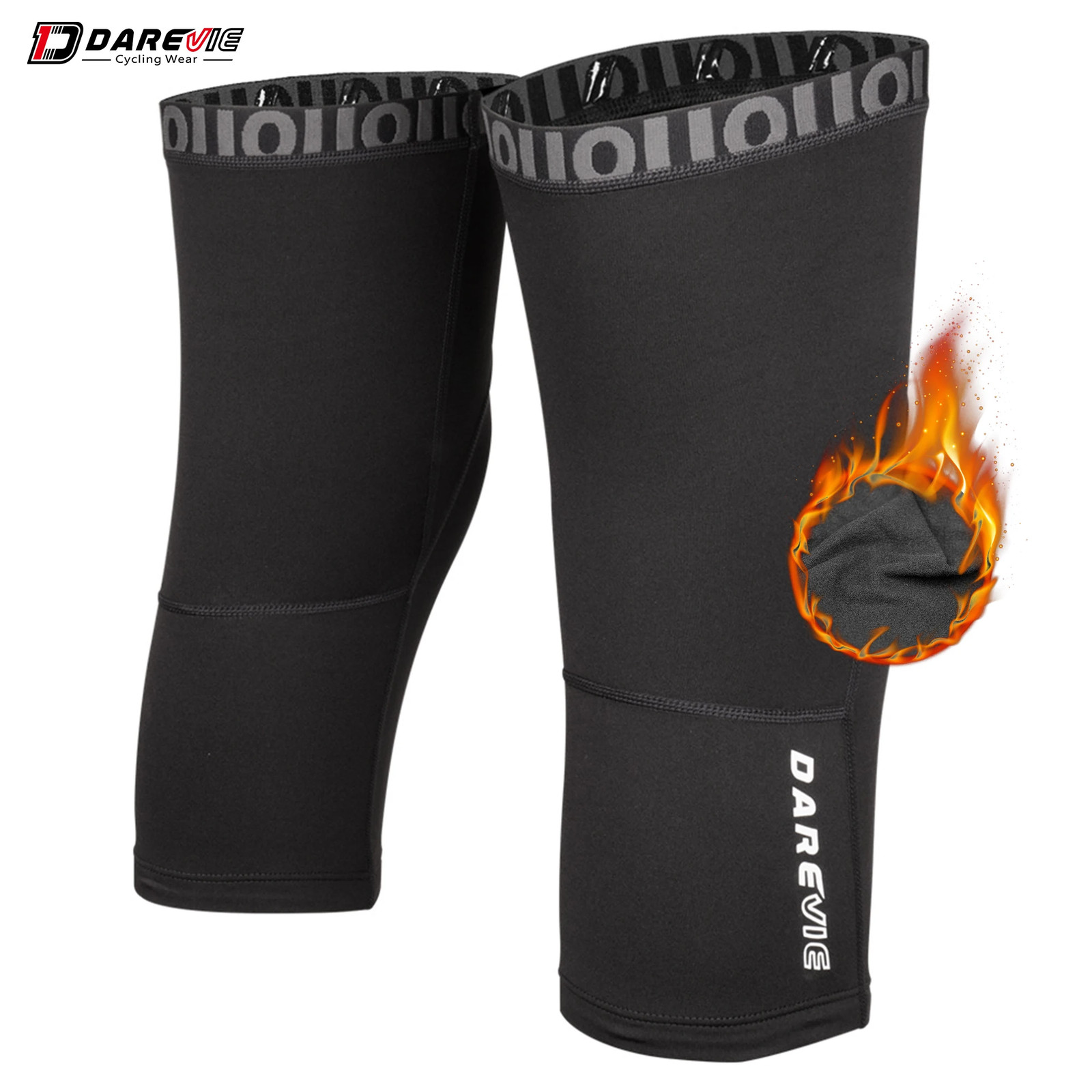 Leg Warmer Winter Compression Anti-Slip Half Leggings Keep Warm Outdoor