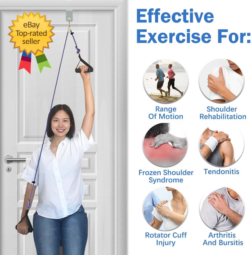 Shoulder Pulley for Physical Therapy, Pulleys for Shoulder Rehab over Door, Shou