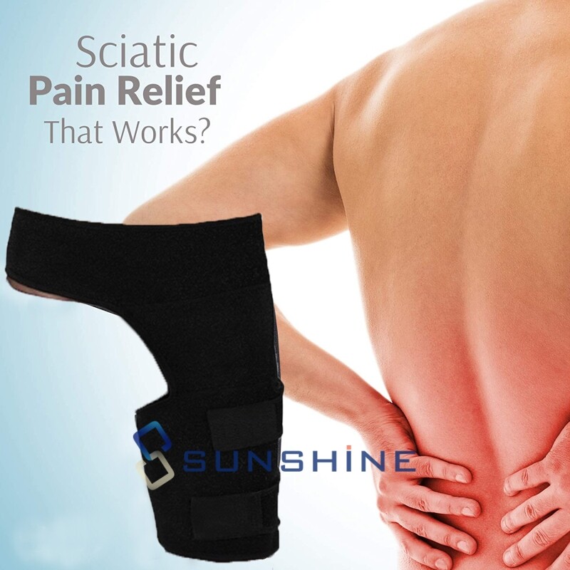 Hip Brace Compression Groin Support Wrap for Sciatica Pain Relief Thigh Recovery