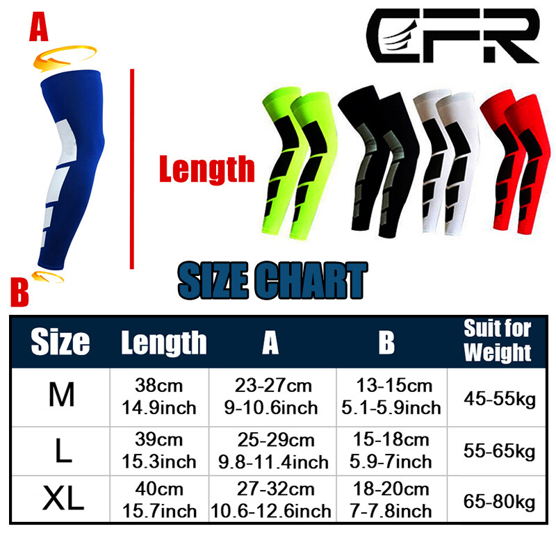 Compression Socks Knee Calf Support Leg Thigh Long Sleeves Stockings Men Women