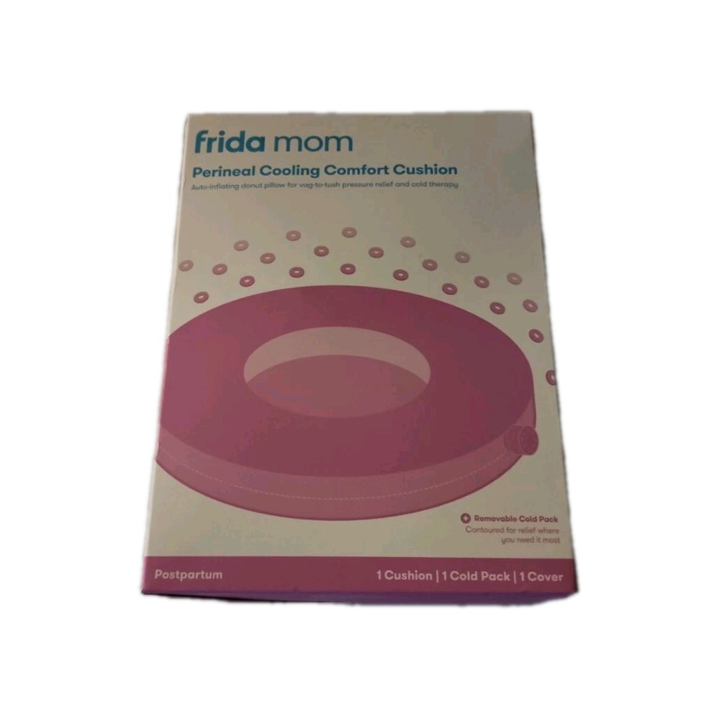 Frida Mom Perineal Cooling Comfort Cushion/ Auto-Inflating Donut Pillow