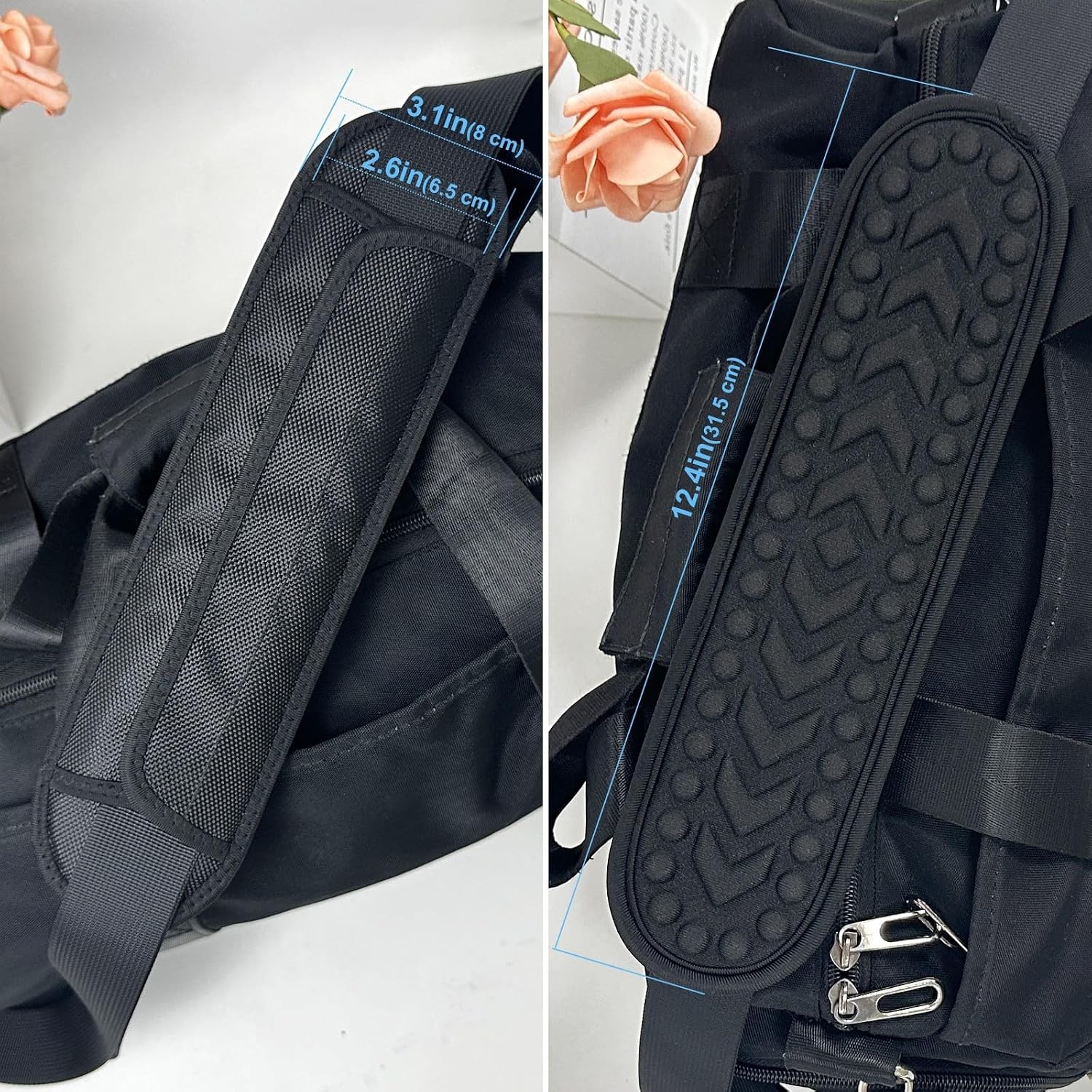Breathable Universal Shoulder Pad, 3D Cushion Air Backpack Strap Pads, for