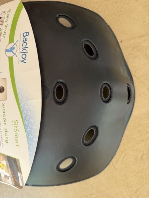 NEW BackJoy SitSmart Core Traction Posture Seat Designed Lower Back Pain Relief