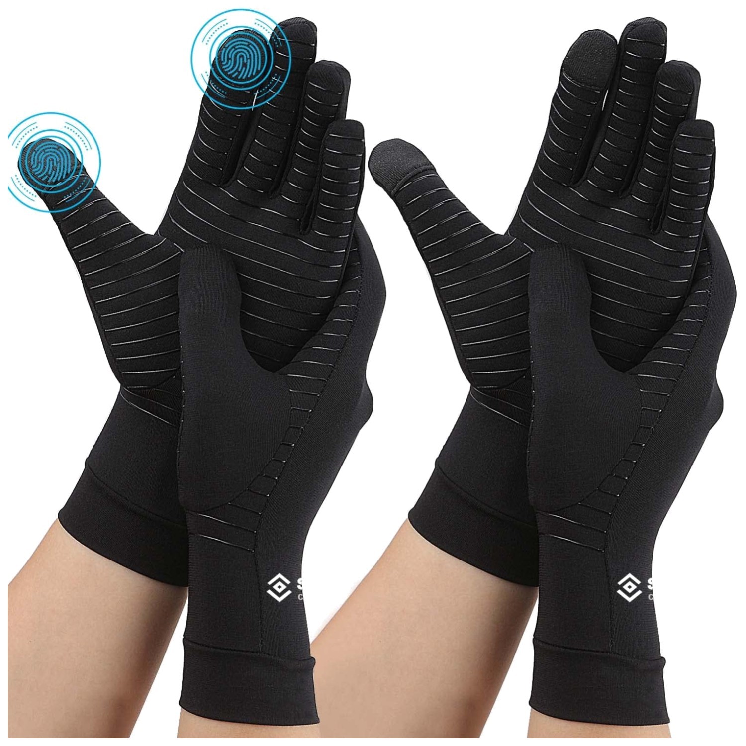 Full Finger Copper Gloves for Joint Pain Relief
