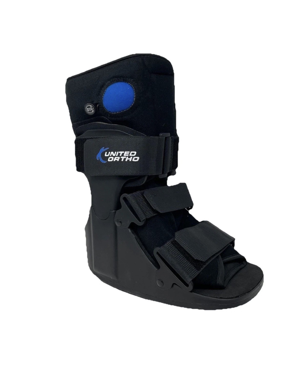 United Ortho USA14115 SHORT Air Cam Walker Fracture Boot, MEDIUM, Black B-9 NEW