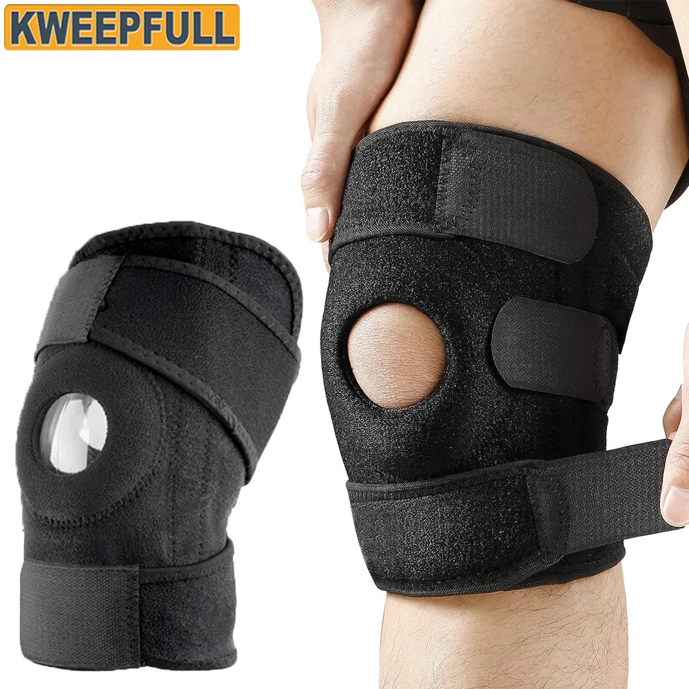 Knee Brace Side Stabilizers Patella Gel Pads Maximum Durable