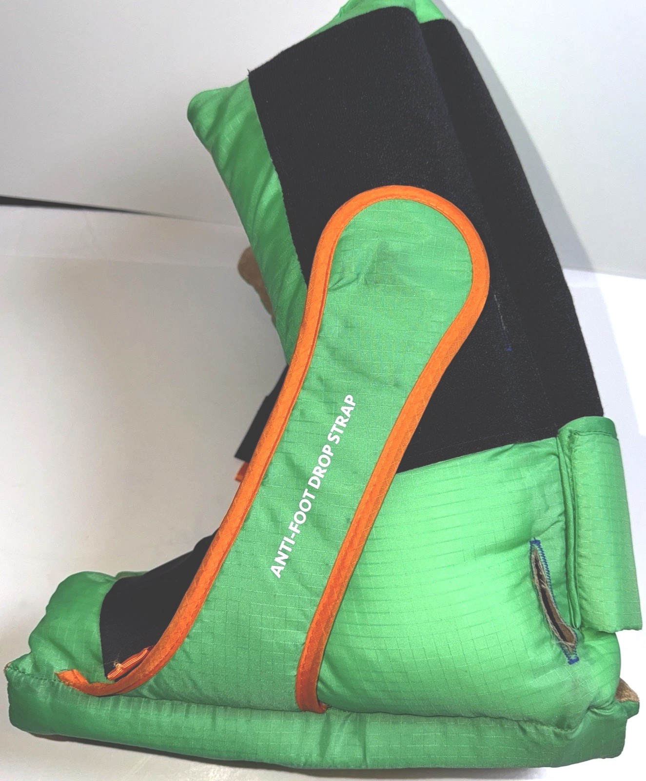 Tru Vue Foot Drop Strap Brace Wedgie AFO Support Green Black Adjustable