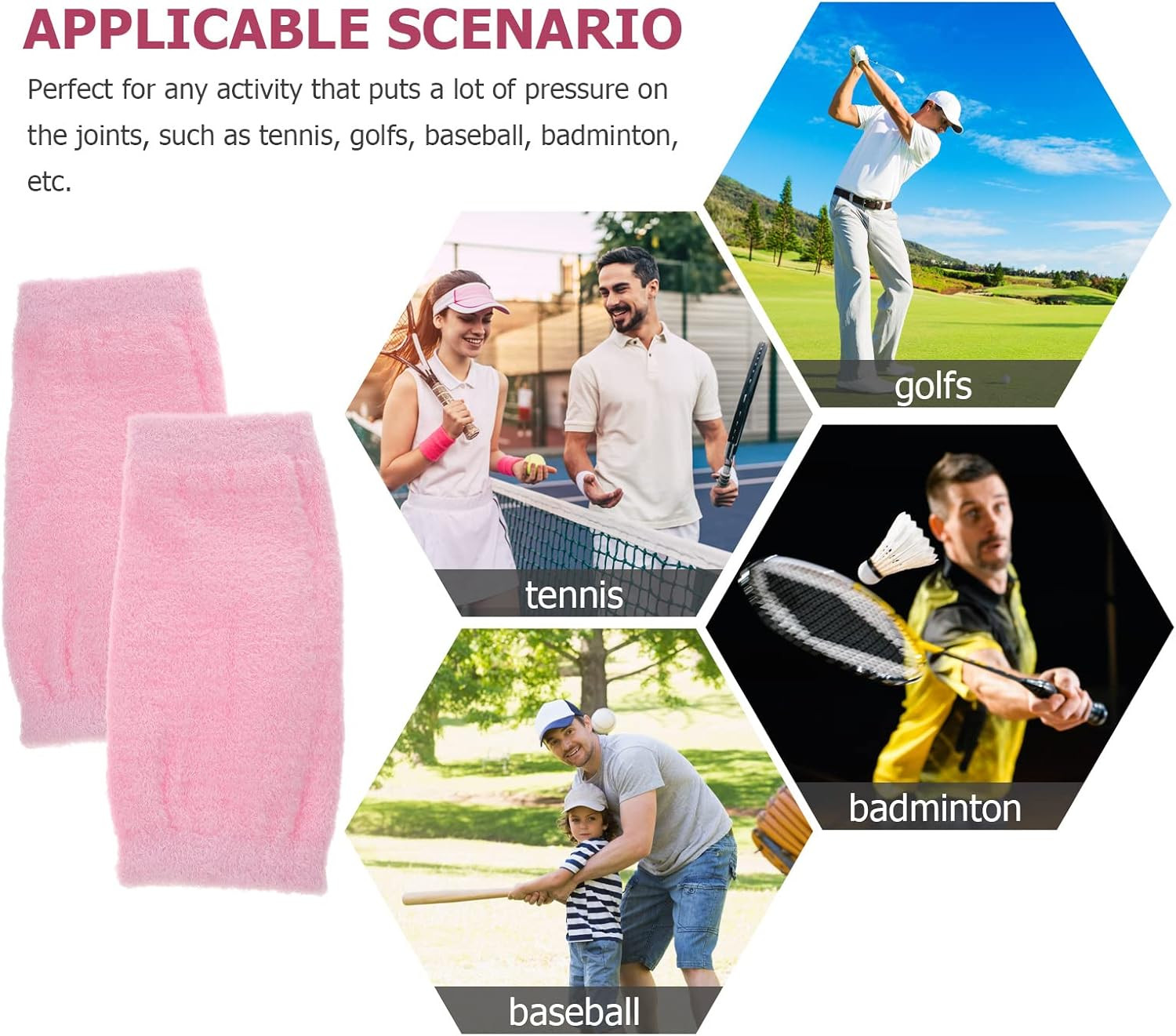 Healifty Gel Elbow Moisturizing Sleeves for Women Soft Elbow Cover Pads for Dry