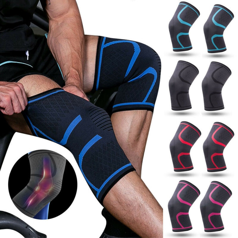 1 Piece Sports Knee Pads Nylon Knee Protector Brace Knee Sleeve Pads Basketball