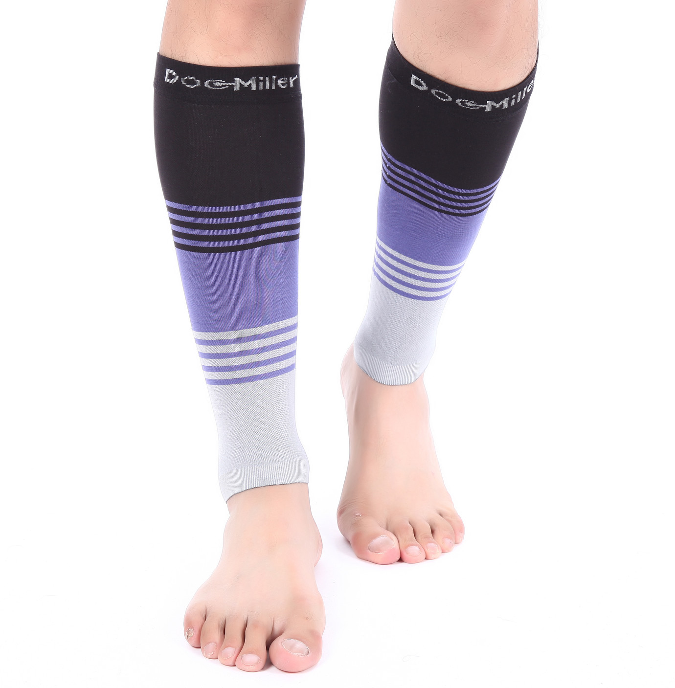 Doc Miller Compression Stockings Calf Sleeve 20-30MMHG Sleeves for Varicose Pain