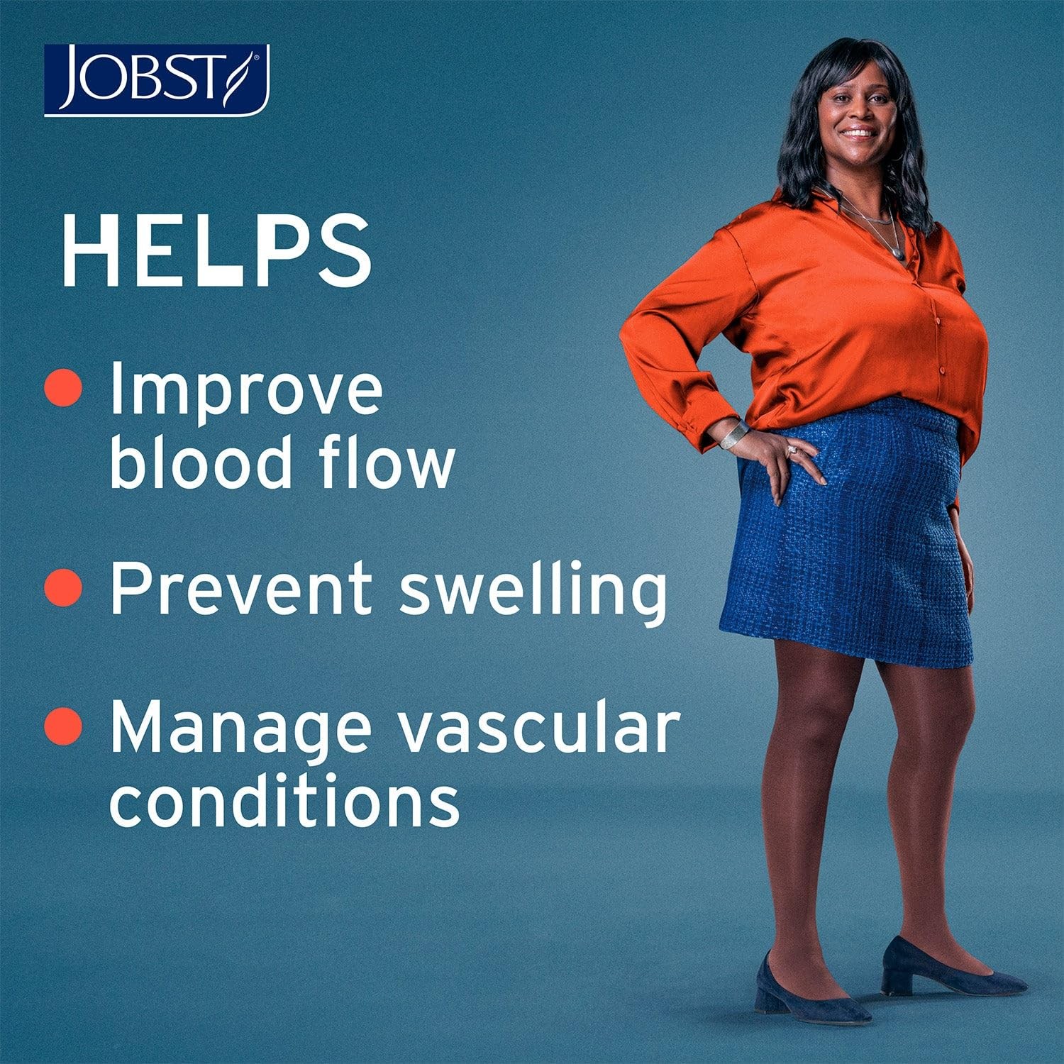 Bsn Medical 119503 Jobst Ultrasheer Knee High 15-20 Mmhg Compression Stockings
