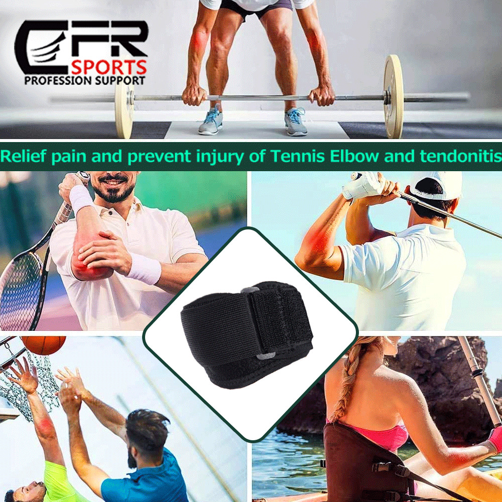 Elbow Brace Compression Support Arthritis Tendonitis Tennis/Golfer Joint Pain HG