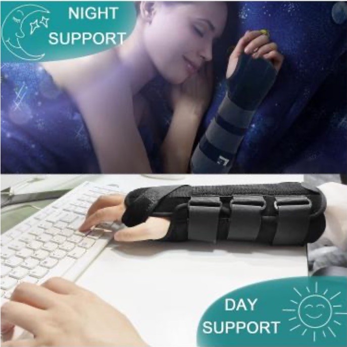TANDCF Wrist / Thumb / Forearm Support Brace Size Small – LEFT HAND – New