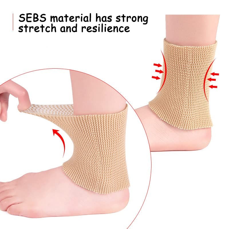 Price Xes Gel Tubing Ankle Sleeve, 1 Pcs 5 x 3.2 x 0.15 inches, black