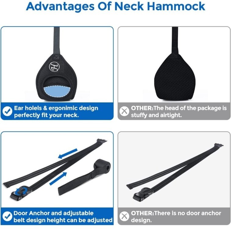 Neck Traction Device, Neck Stretcher, Neck Pain Relief, Neck Relaxer