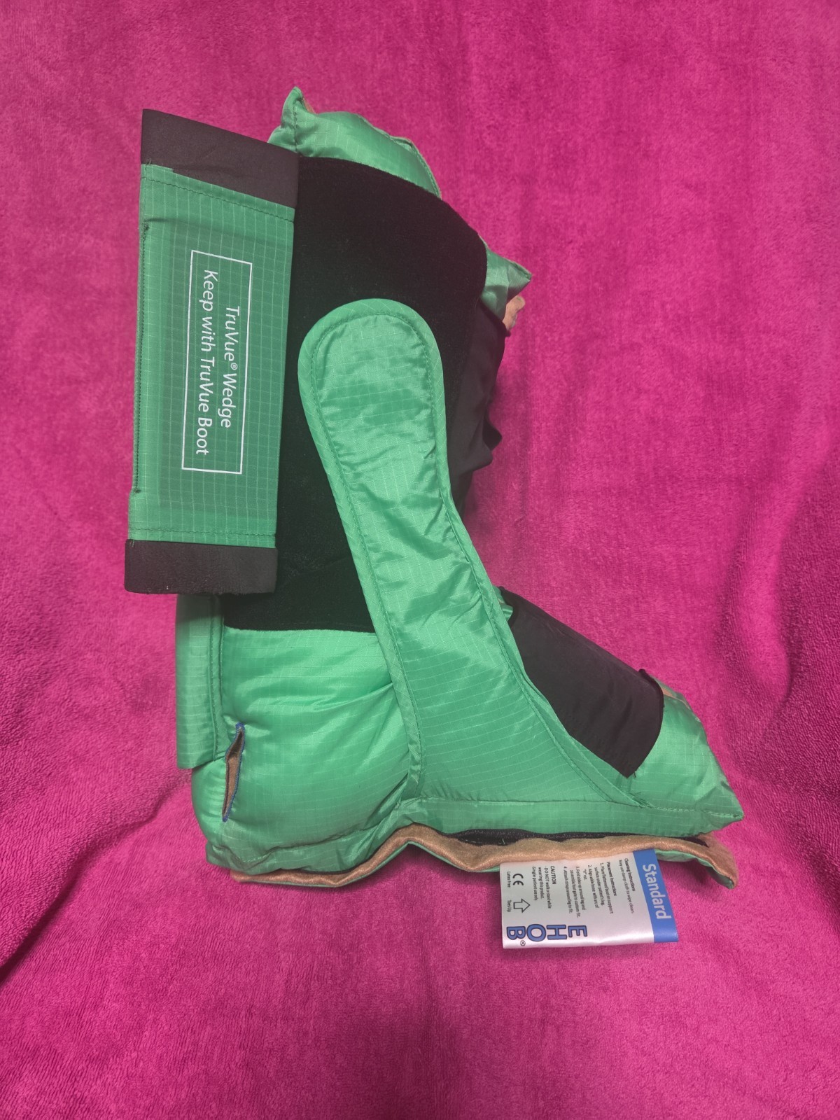 TruVue Standard Heel Protector w/ Wedge Anti Foot Drop Boot Open Box New