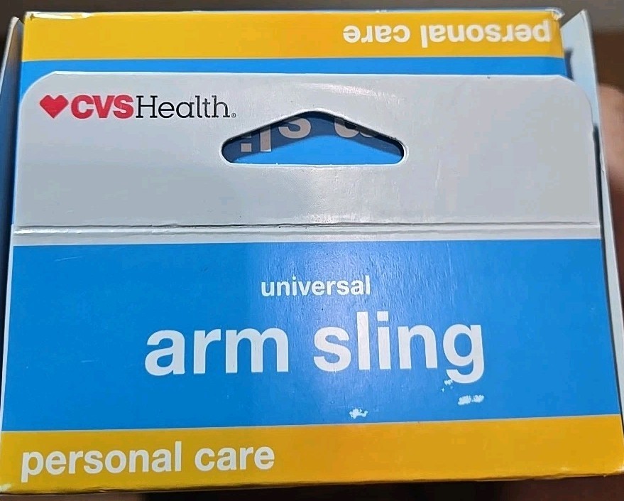 CVS Health Adult Size Universal Arm Sling Black New