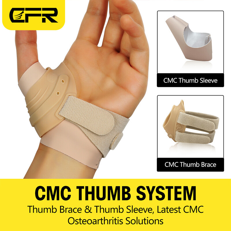 CMC Thumb Support Wrist Brace Joint Thumb Spica Arthritis Splint for Pain Relief