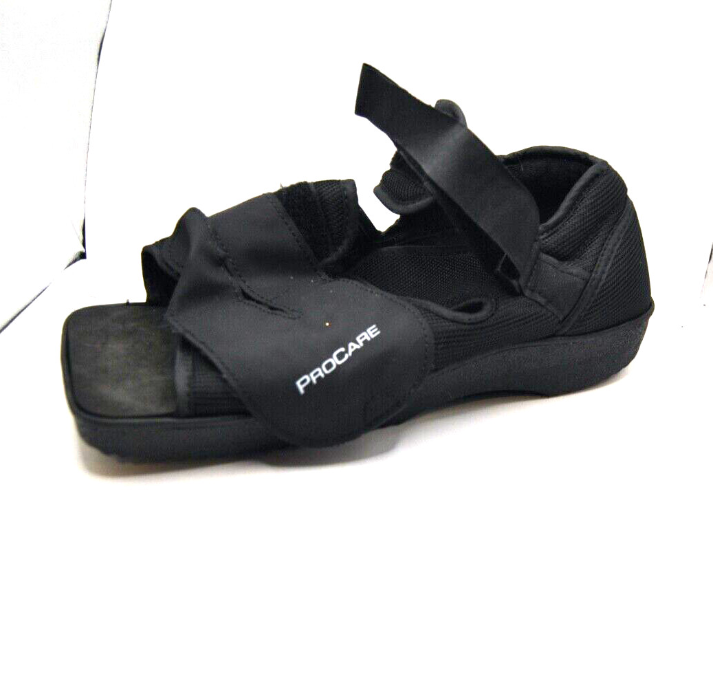 Adult Right or Left Foot Brace by Procare Size 10 Black in Color