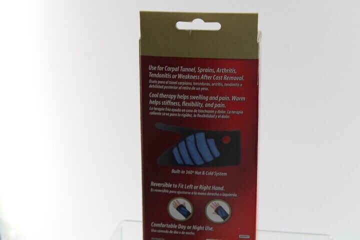 Wrist Therapy Brace/Splint Reversible Adjustable Fit Hot & Cold