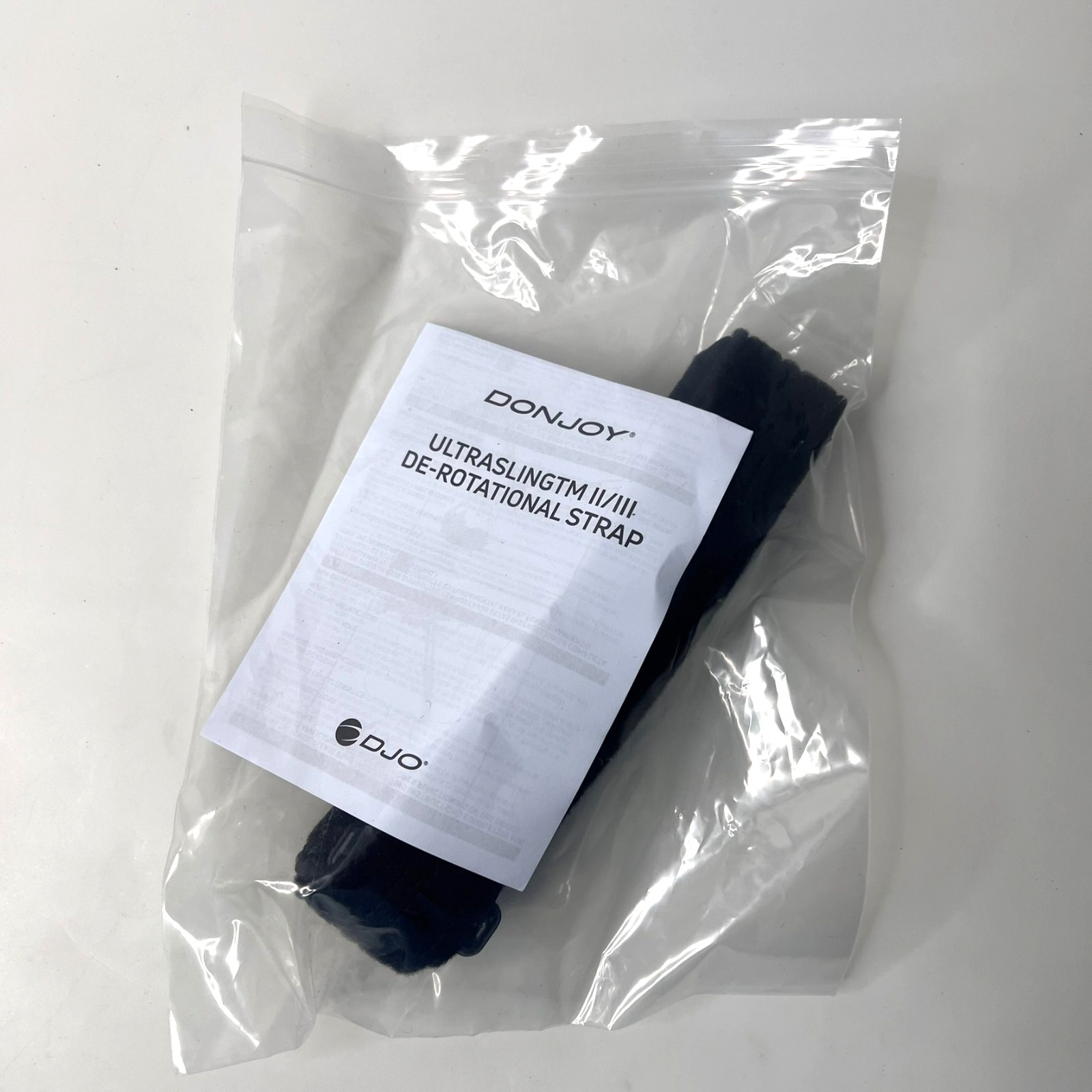 DonJoy Ultrasling II/III De-Rotational Strap 11-1530 Black – Brand New