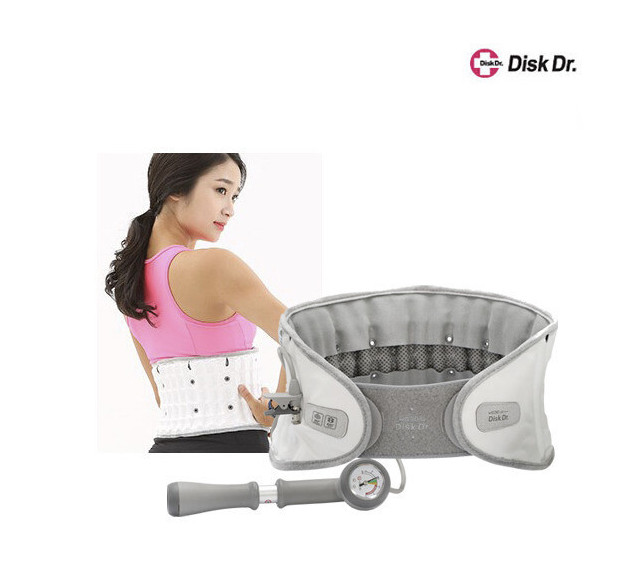 Disk Dr WG30 G2 Waist Disc Traction Rehabilitation VAP Air Hand Pump L 34~40″ Wh
