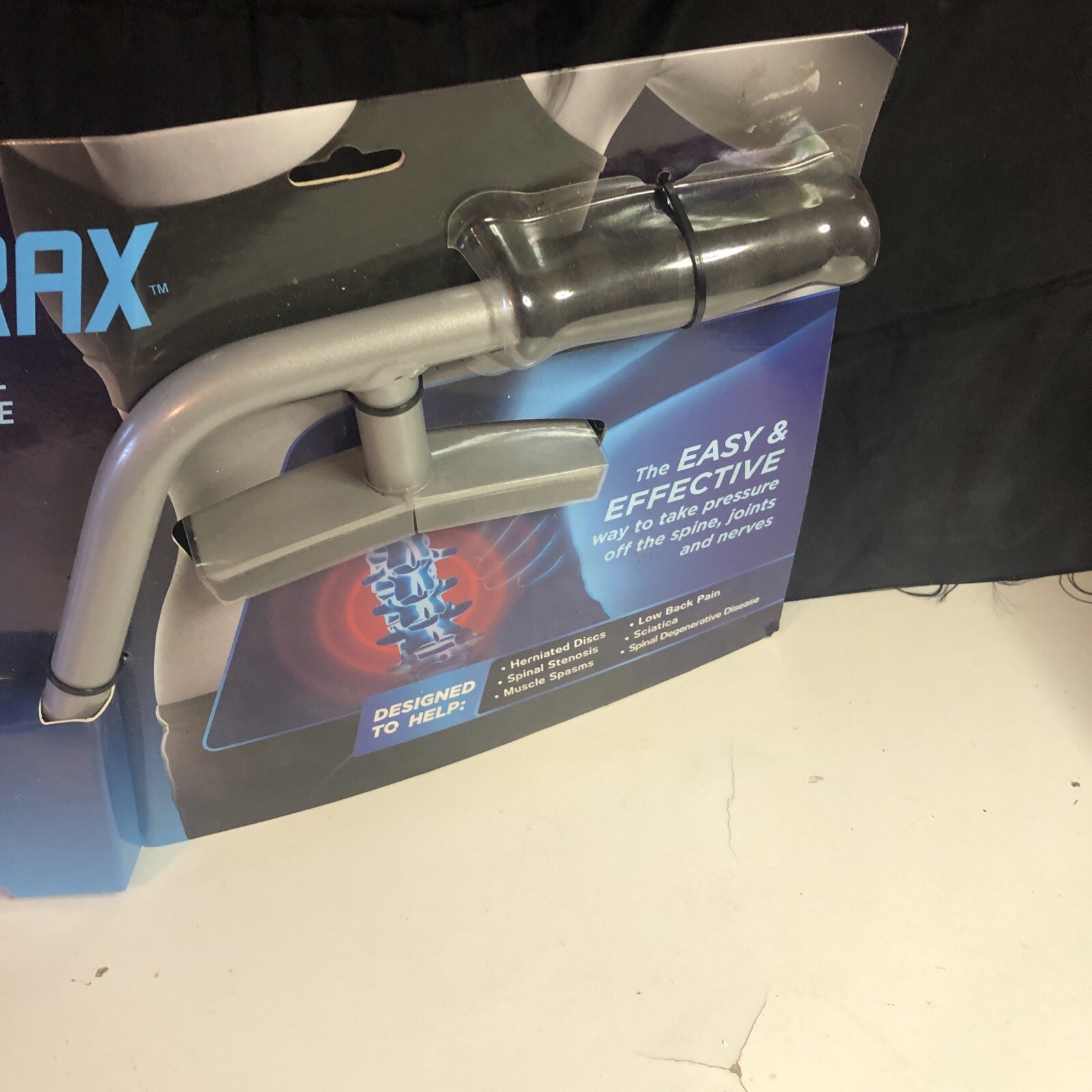 Lo-Bak Trax Portable Spinal Traction Device Relieves Back Pain NEW