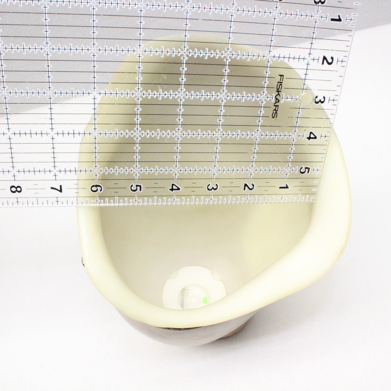 ABOVE KNEE PROSTHETIC LEFT LEG SOCKET SYSTEM w/ KISS DISTAL ~W=5.5×6″ H=9.5×14″