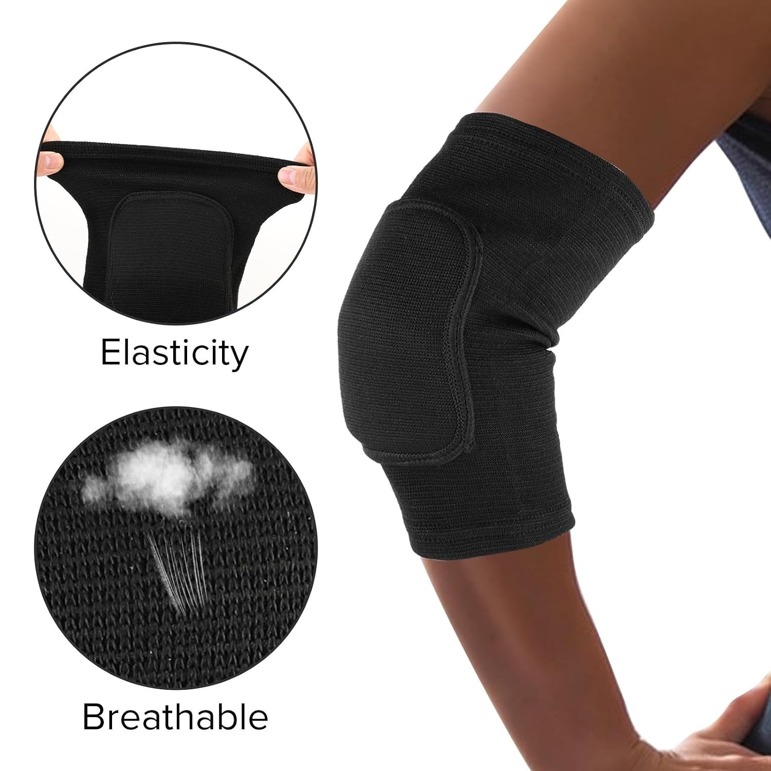 Breathable Protective with Thicken Sponge Elbow Support Compression Elbow Brace