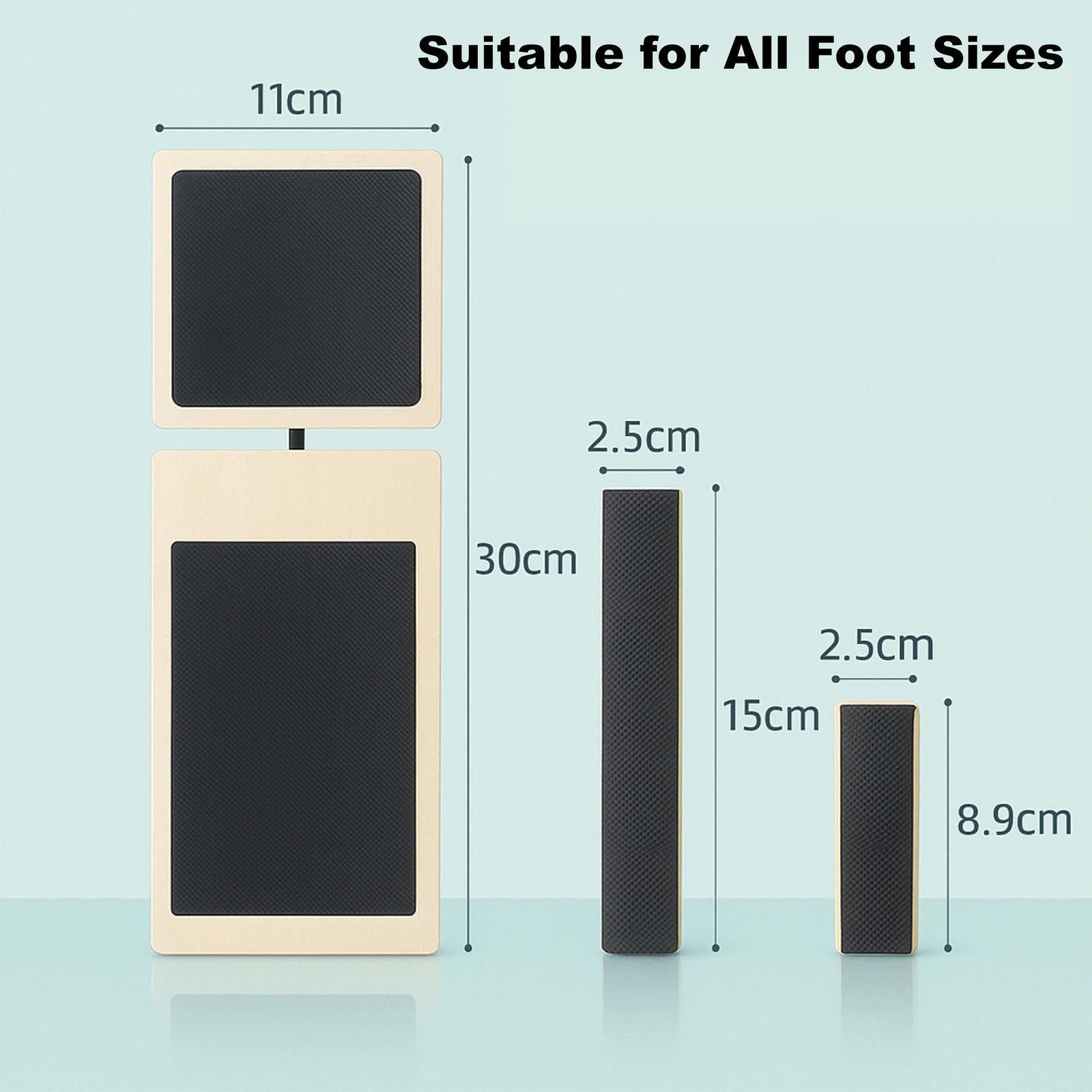 Ankle Balance Board for Physical Therapy & Recovery – Foot & Small, Black