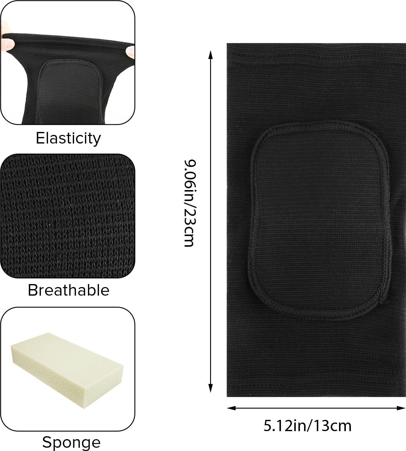 Elbow Brace Sponge Fitness Elbow Compression Sleeve Breathable Anti-Collision…