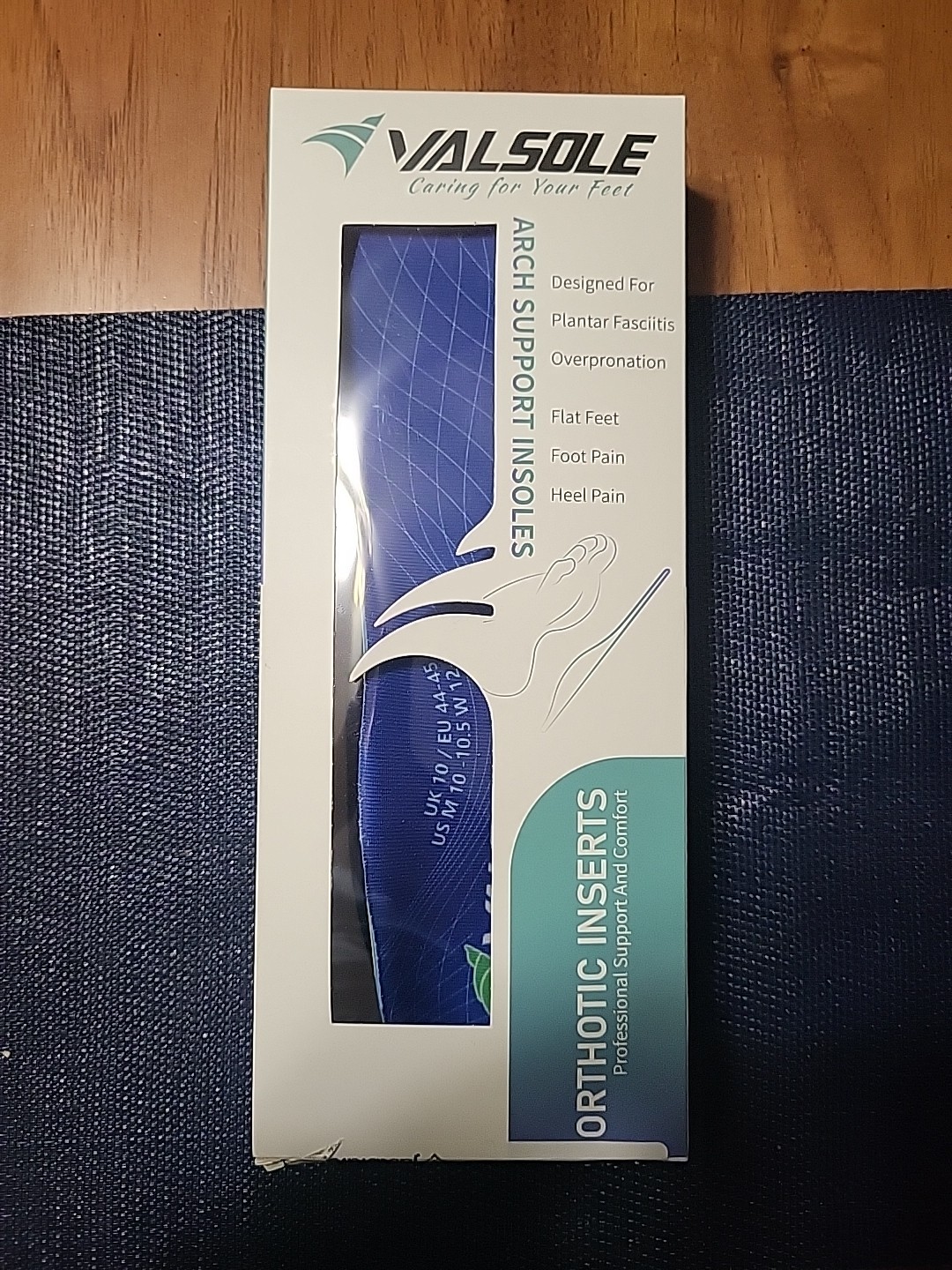 Heavy Duty Pain Relief Orthotic 220+ Lbs Plantar Fasciitis High Arch M 10-10.5 J