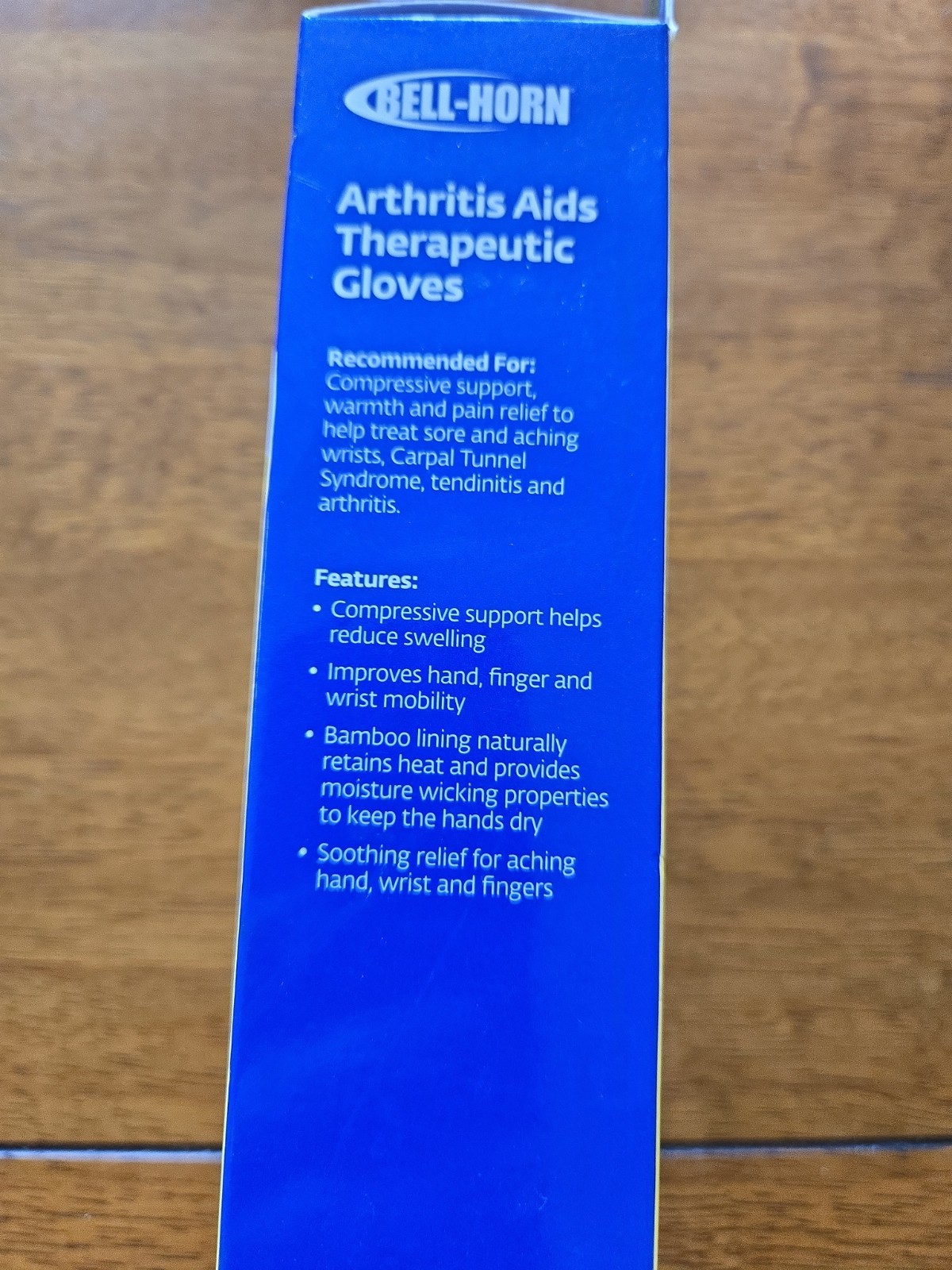 Bell-Horn Arthritis Aids Therapeutic Gloves in Taupe Size: Medium