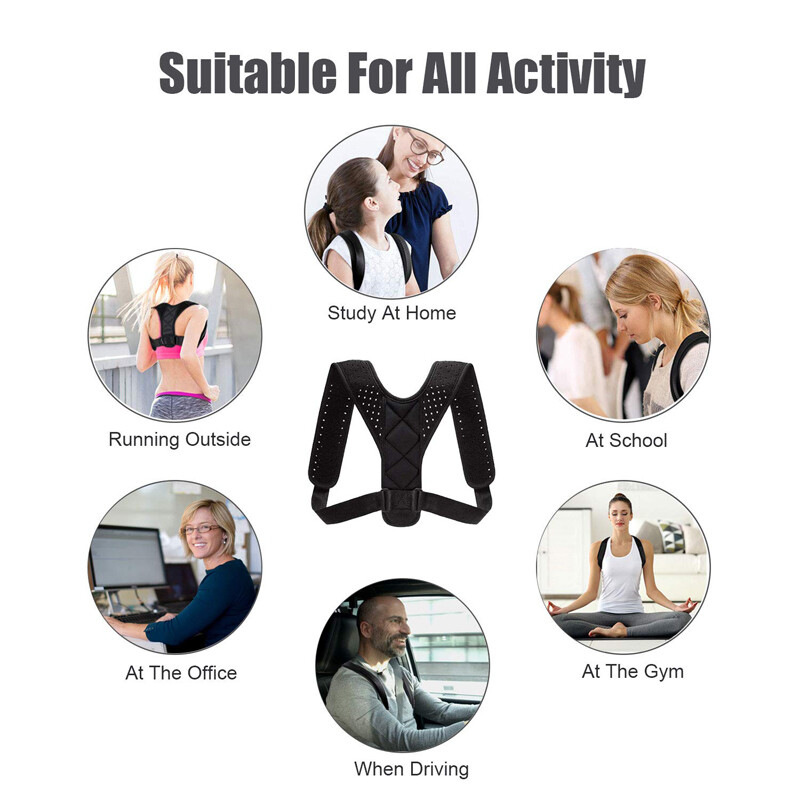 Body Wellness Posture Corrector (Adjustable to All Body Sizes) FREE SHIPPING USA