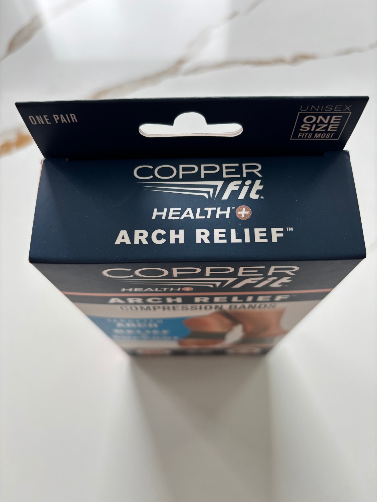 Copper Fit Health Targetearch rd Arch Relief & Support Compression Bands, Unisex