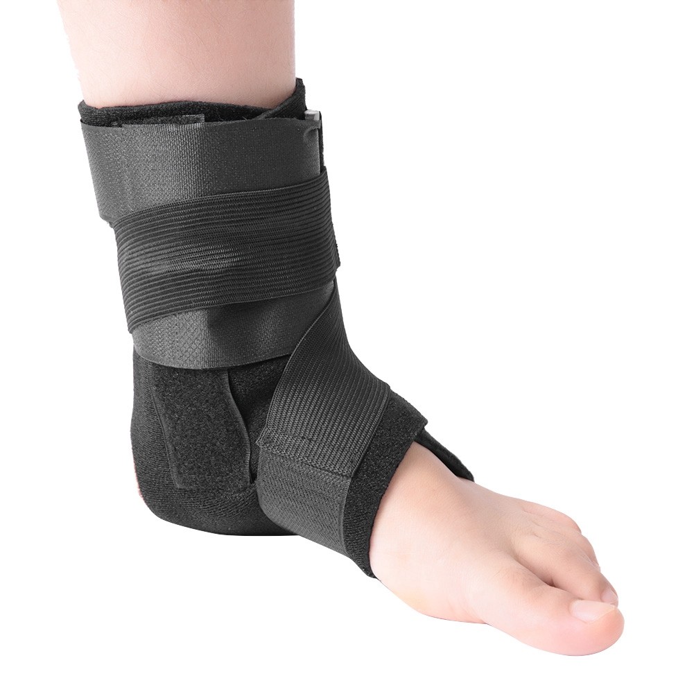 Adjustable Ankle Joint Support Brace Foot Drop Orthosis Varus Valgus ☆